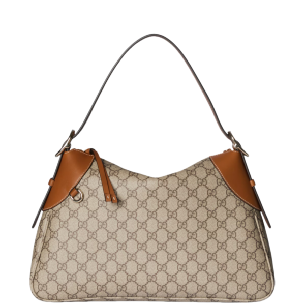 GG Emblem large shoulder bag