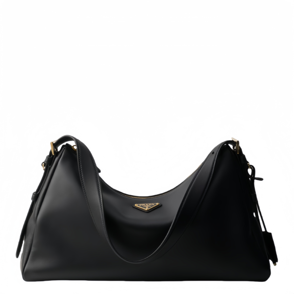 Prada Aimée large leather shoulder bag