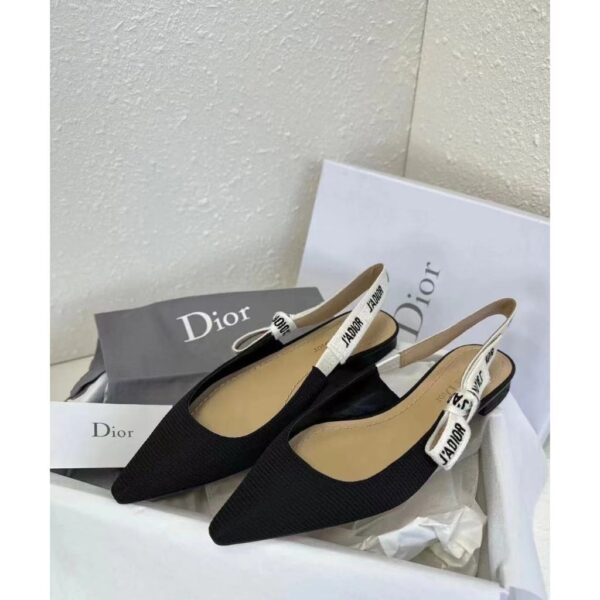 DIOR J’Adior Leather pointed flat sole casual shoes for women