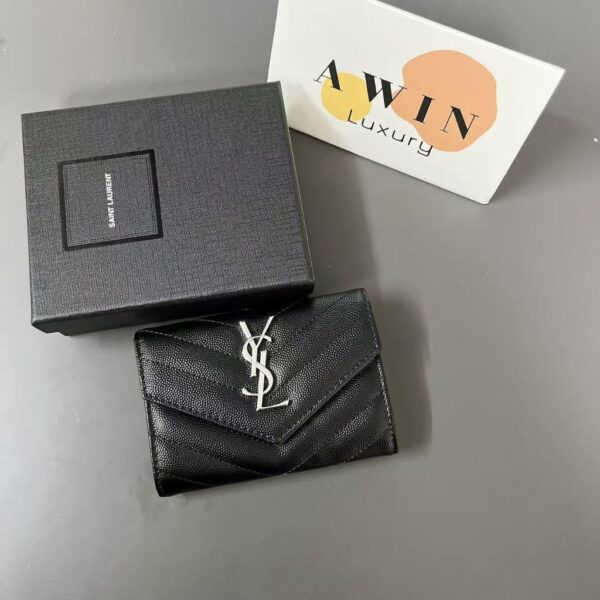 SAINT LAURENT YSL CASSANDRE 11CM Envelope bag wallet card bag