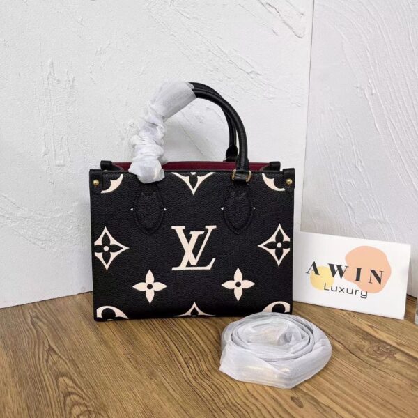 LOUIS VUITTON ONTHEGO classic monogram full print tote bag handbag