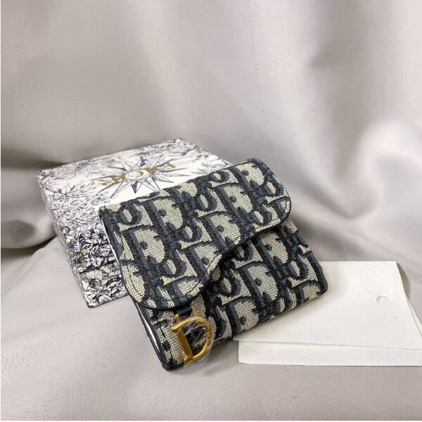 DIOR SADDLE 11.5CM Saddle bag wallet card bag for women