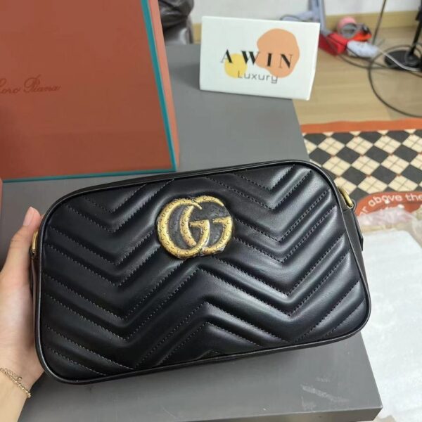 GUCCI GG Marmont Camera Bag Shoulder Crossbody Bag