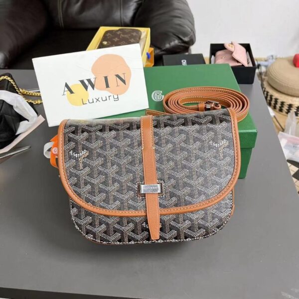 GOYARD Belvédère flap messenger bag crossbody shoulder bag