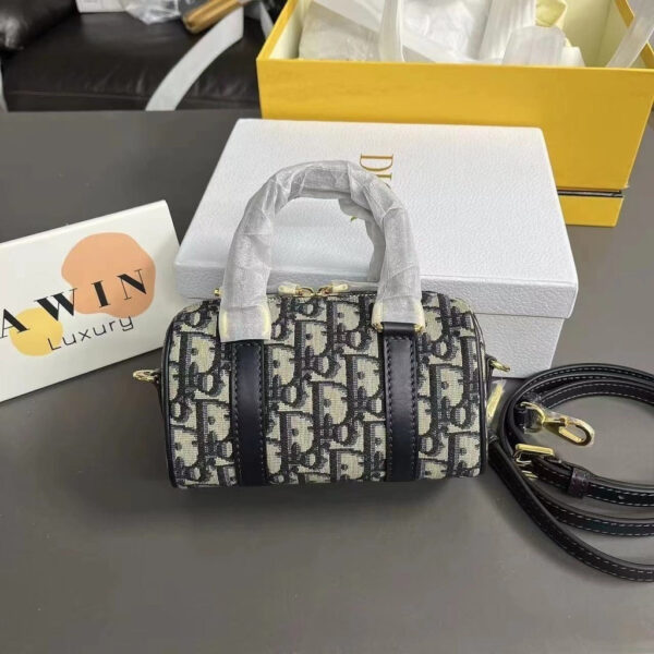 DIOR Groove Oblique Boston bag handbag shoulder crossbody bag