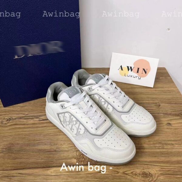 DIOR B27 Round head lace up low top fashion board shoes