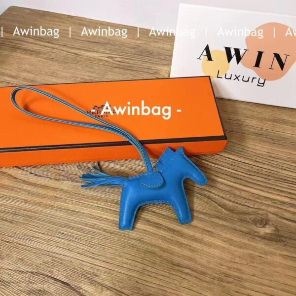 HERMES Rodeo Pony Shaped Pendant for men and women