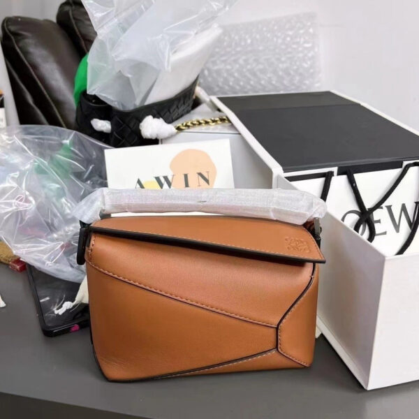 LOEWE Puzzle Geometric Bag Puzzle Tote Bag