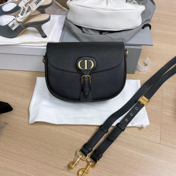 DIOR Bobby magnetic buckle flap shoulder crossbody bag