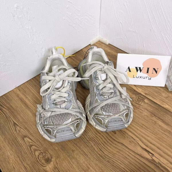 Balenciaga 3XL Mesh thick soled LACE UP DADDY shoes
