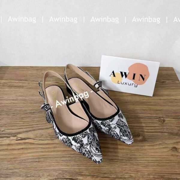 DIOR J'Adior Pointed flat sole casual shoes