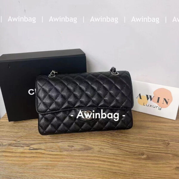 CHANEL Classic Flap CF Crossbody Shoulder Bag