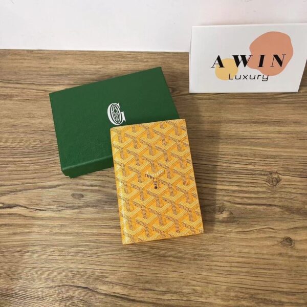 GOYARD GRENELLE 10CM Canvas collage wallet card bag