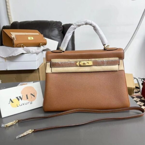 HERMES Birkin 25 platinum bag handbag for women