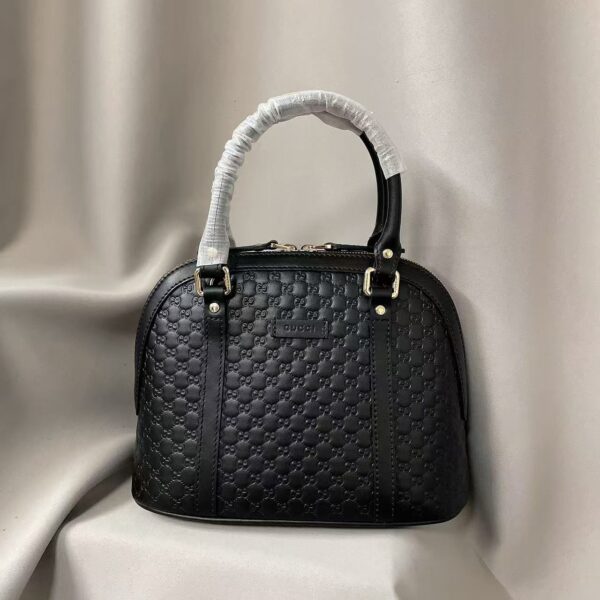 GUCCI Logo embossed cowhide shell bag, single shoulder crossbody handbag, women's style