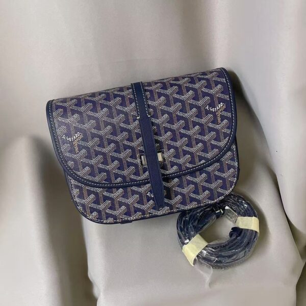 GOYARD Belvedere Y Full printed canvas patchwork mailman bag shoulder bag crossbody bag unisex