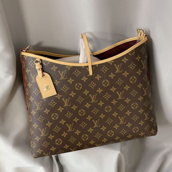 Louis Vuitton CARRYAL 29/39 Classic printed leather tote bag shoulder bag handbag for women