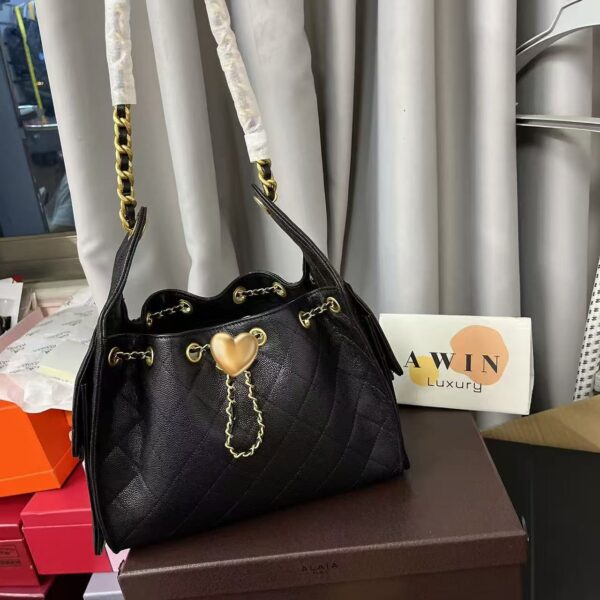 CHANEL 25BAG Grain leather fashionable classic armpit bag handbag shoulder bag women's gift