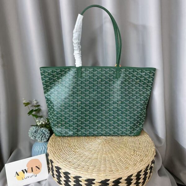 GOYARD artois MM/GM Fashion trend large capacity leather tote bag handbag shoulder bag green women's holiday gift