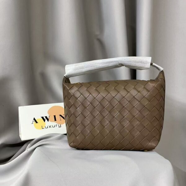 Bottega Veneta Wallace Fashion trend woven design calf leather shoulder bag handbag armpit bag brown women's holiday gift