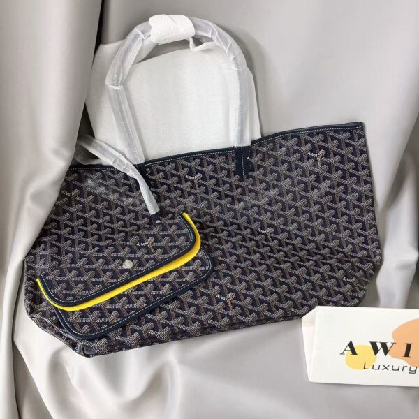 Saint Louis Saint Louis 34/40 Fashionable printed canvas leather tote bag handbag, one shoulder baozi mother bag, unisex holiday gift